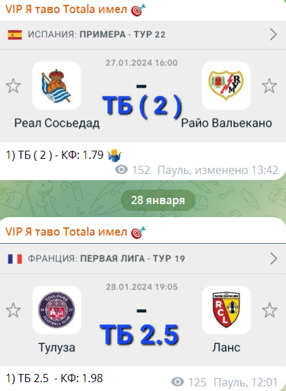 Я таво Totala имел — отзывы о ТГ-канале со ставками
